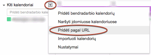 prideti kalendoriu google 1
