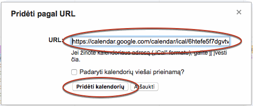 prideti kalendoriu google 2